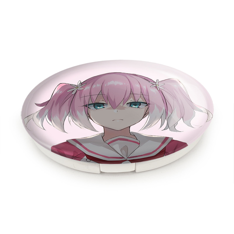 آینه جیبی خندالو طرح نانا انیمه نانای بی استعداد مدل تاشو کد 23763