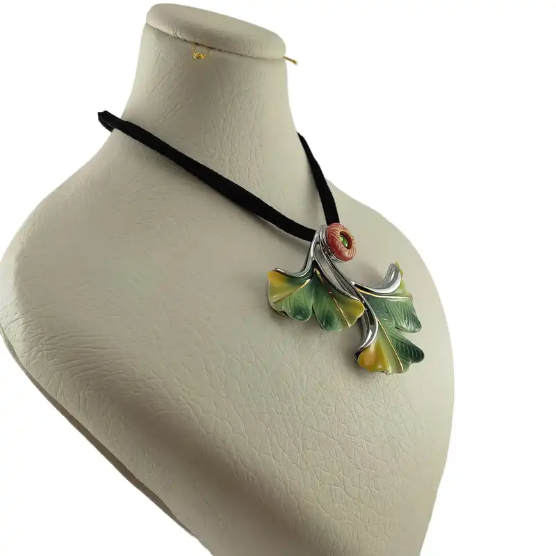 گردنبند زنانه فرانز مدل کاکتوس کد FJ00193