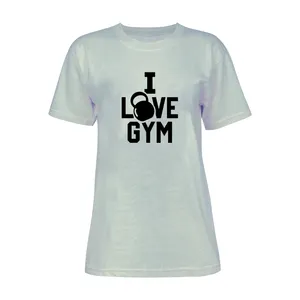 تی شرت آستین کوتاه زنانه مدل ورزشی کد L76 رنگ طوسی