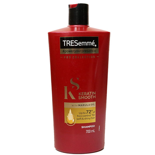 شامپو مو ترزمی مدل keratin smooth حجم 700 میلی‌لیتر