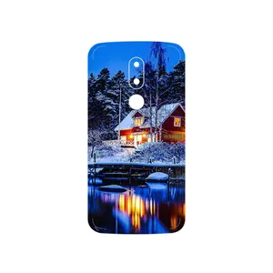 MAHOOT Winter Season Cover Sticker for Motorola Moto M