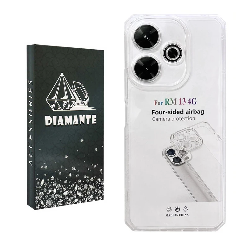 کاور دیامانته مدل Nahid Navy مناسب برای گوشی موبایل شیائومی Redmi 13X