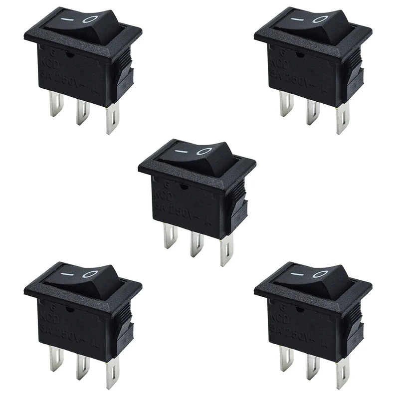 کلید راکر مدل 3 پایه KCD1-11 بسته 5 عددی