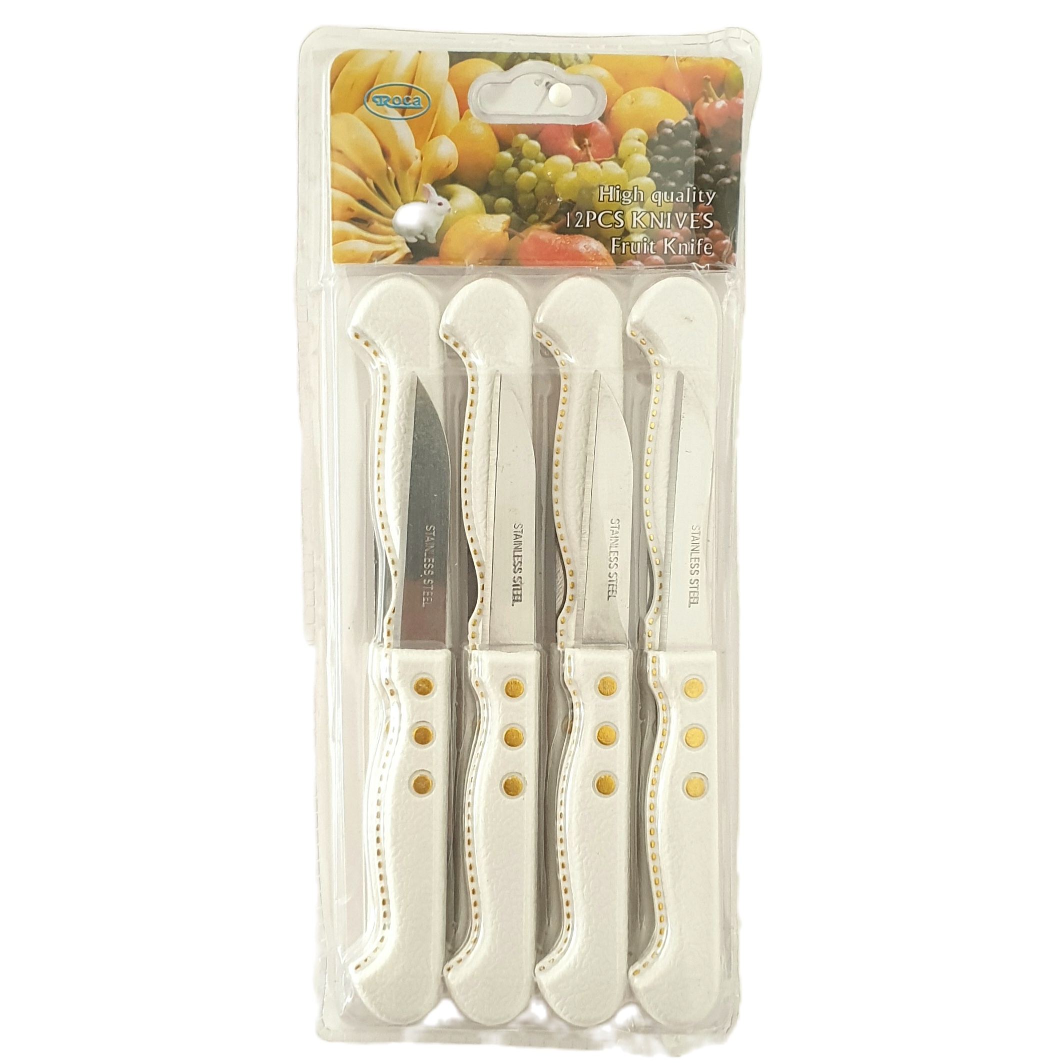 چاقو میوه خوری روکا کد ar32 بسته 8 عددی
