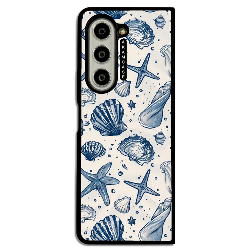 کاور آکام مدل AMC-WSGZFOLD5-BLUE-21 مناسب برای گوشی موبایل سامسونگ Galaxy Z Fold 5