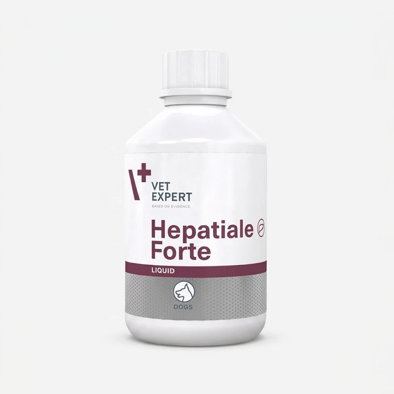محلول درمانی سگ بالغ وت اکسپرت مدل Hepatiale Forte Liquid درمان کبد حجم 250 میلی لیتر
