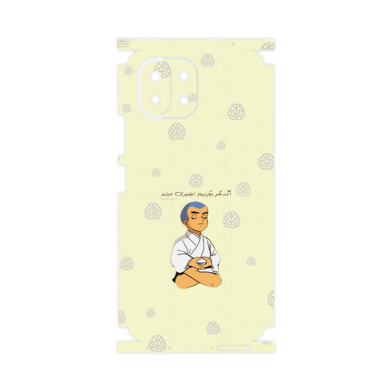 برچسب پوششی ماهوت مدل Ikkyu-san-FullSkin مناسب برای گوشی موبایل شیائومی 11 Lite 5G NE