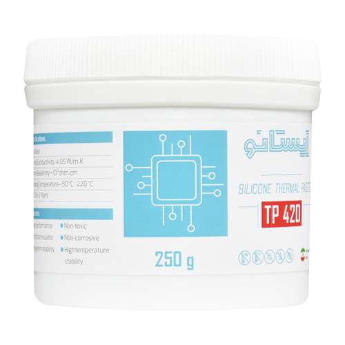 خمیر حرارتی سیلیکون ایستانو مدل TP420 وزن 250 گرم