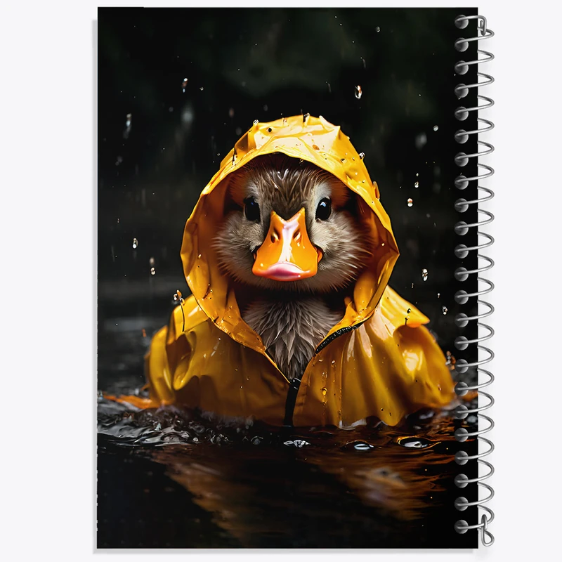 دفتر لیست خرید 50 برگ خندالو طرح اردک بامزه کد N3573