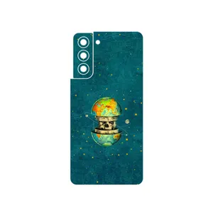 MAHOOT Collage of Earth Face Cover Sticker for Samsung Galaxy S21 5G