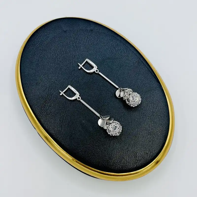 گوشواره نقره زنانه مدل NG8407