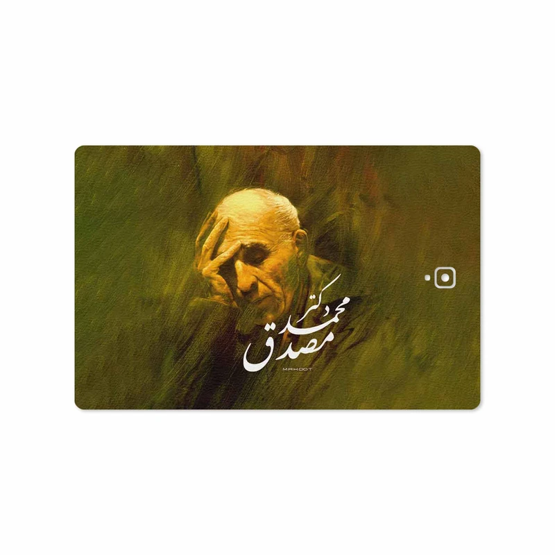 برچسب پوششی ماهوت مدل Dr-Mosadeq مناسب برای تبلت سامسونگ Galaxy Tab S3 9.7 2017 T820