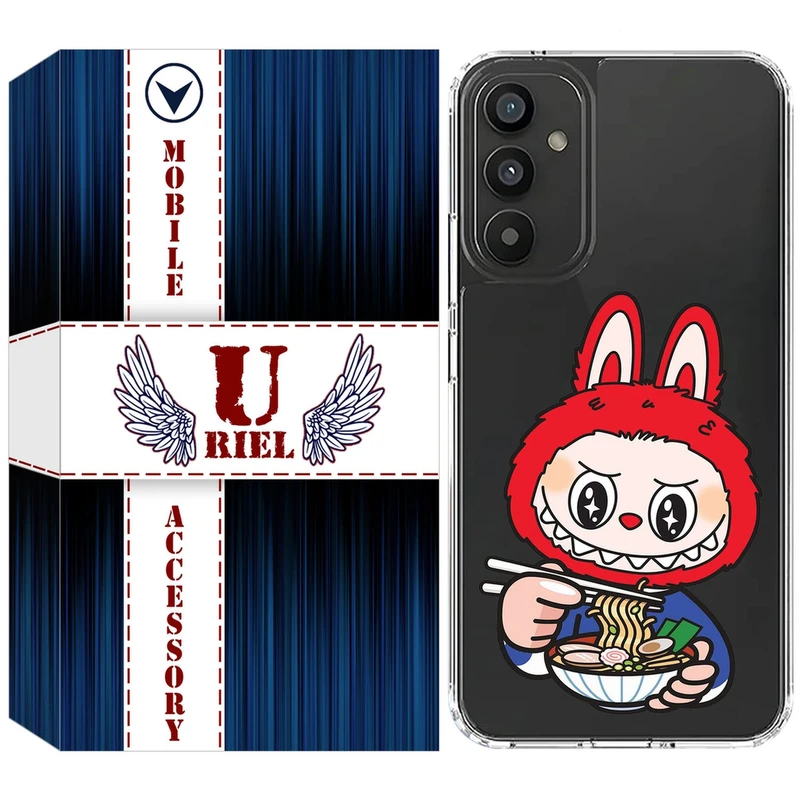 کاور یوریل مدل Clear کد 117 طرح لبوبو Labubu مناسب برای گوشی موبایل سامسونگ Galaxy A15