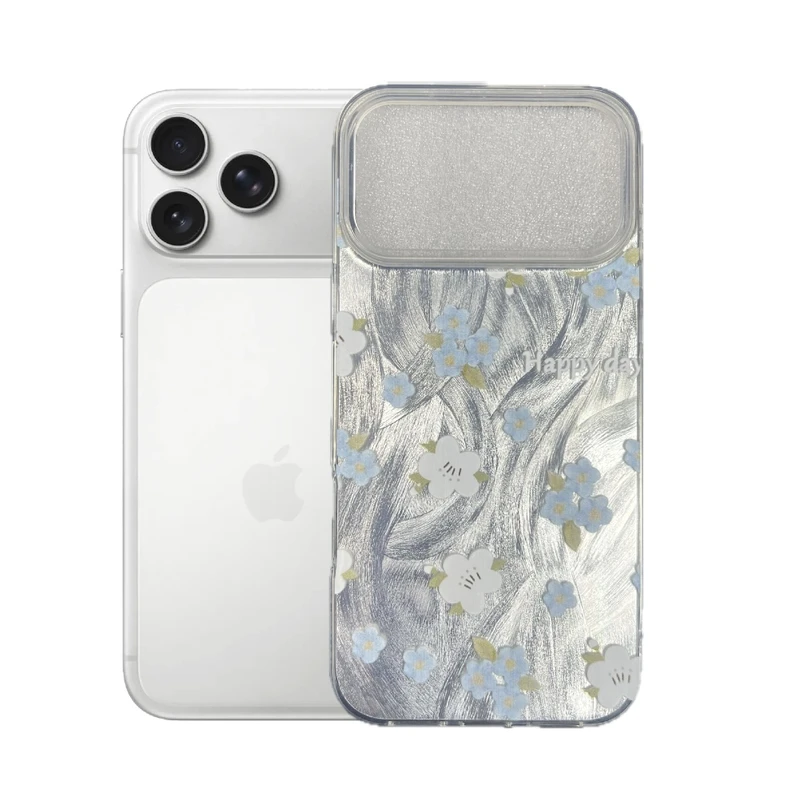 کاور طرح شکوفه باران مناسب برای گوشی موبایل اپل iPhone 17 Pro Max