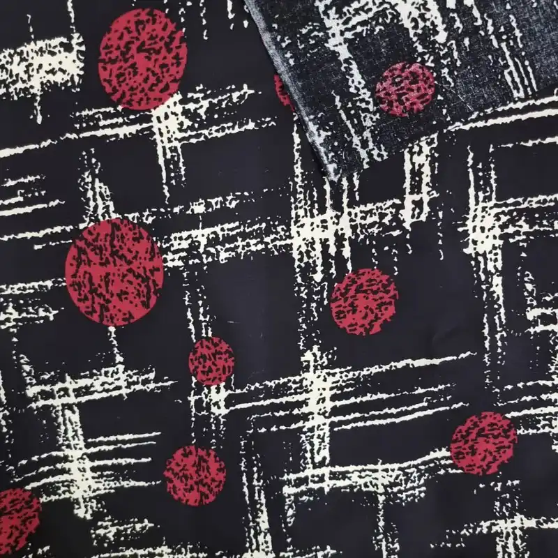 پارچه لباس مدل کودری نخی طرح توپی کد A