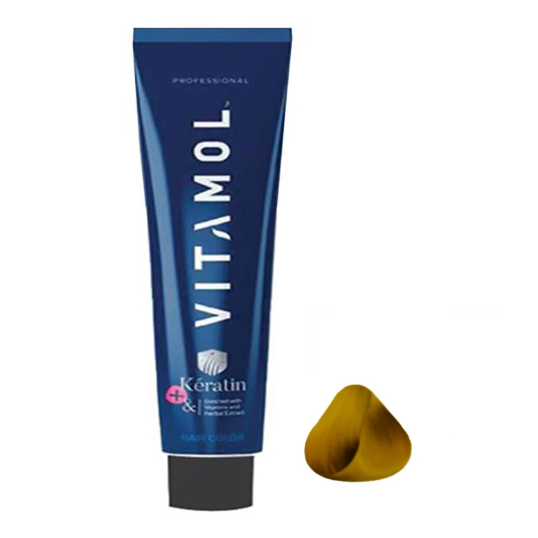 رنگ مو ویتامول سری Matt شماره 9.3 حجم 120 میلی لیتر رنگ بلوند زیتونی خیلی روشن