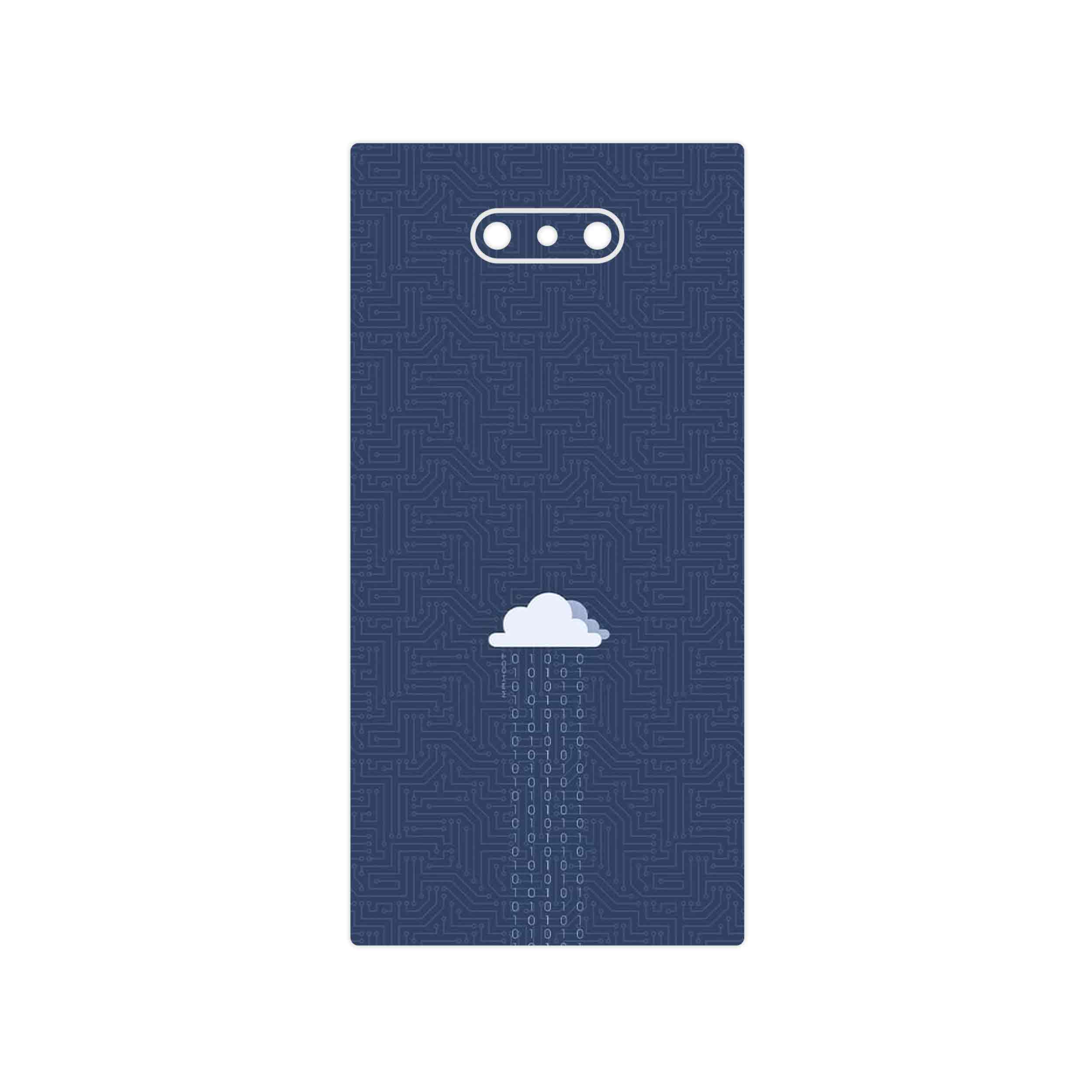 برچسب پوششی ماهوت مدل Minimal Data Cloud مناسب برای گوشی موبایل ریزر Phone 2