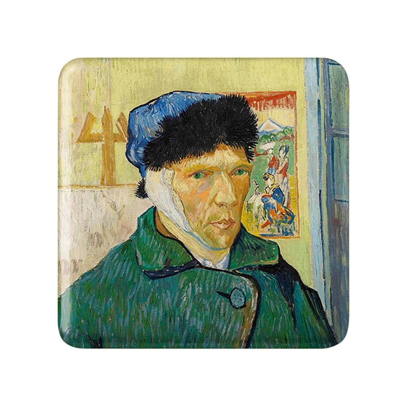 مگنت خندالو مدل سلف پرتره ونسان ونگوگ کد 25475