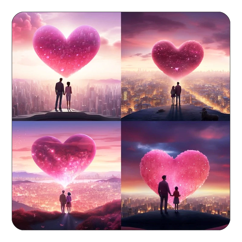 مگنت کاکتی مدل عاشقانه کد mp11687