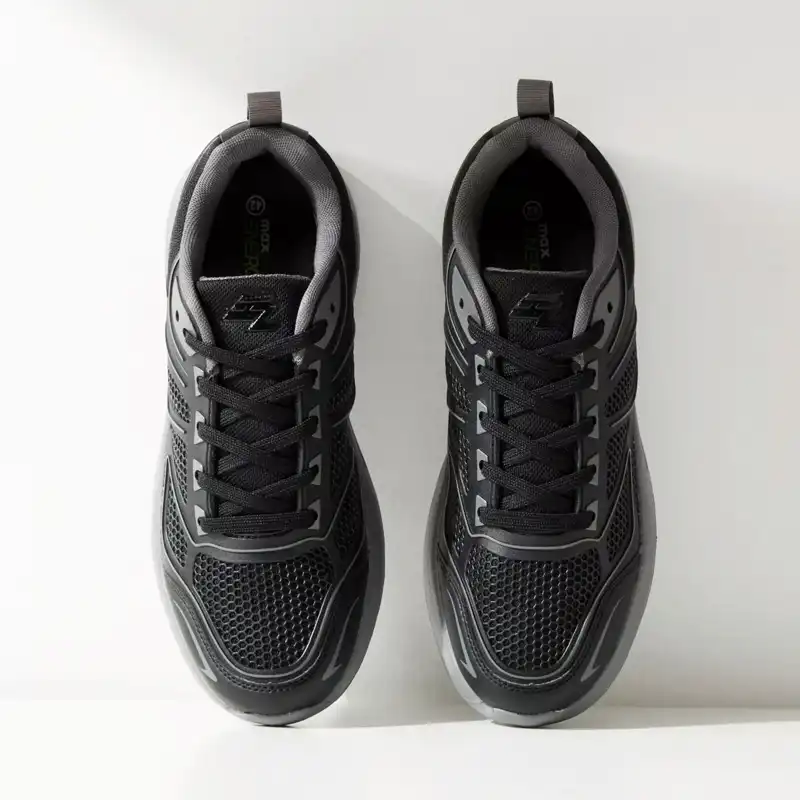 کفش مخصوص دویدن مردانه مکس مدل Panelled Sports Lace-Up Closure