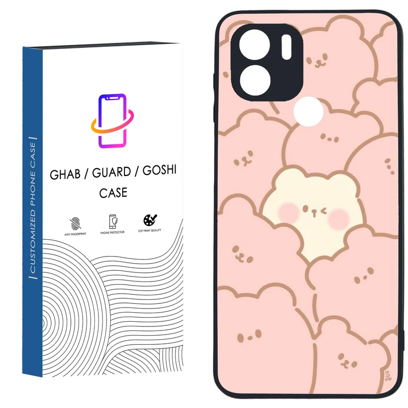 کاور قاب گارد گوشی طرح دخترانه کد 90 - TPU مناسب برای گوشی موبایل شیائومی Redmi A1 Plus