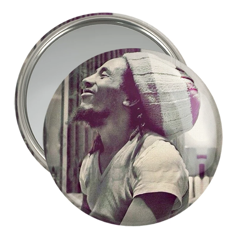 آینه جیبی خندالو مدل باب مارلی Bob Marley  کد 3274