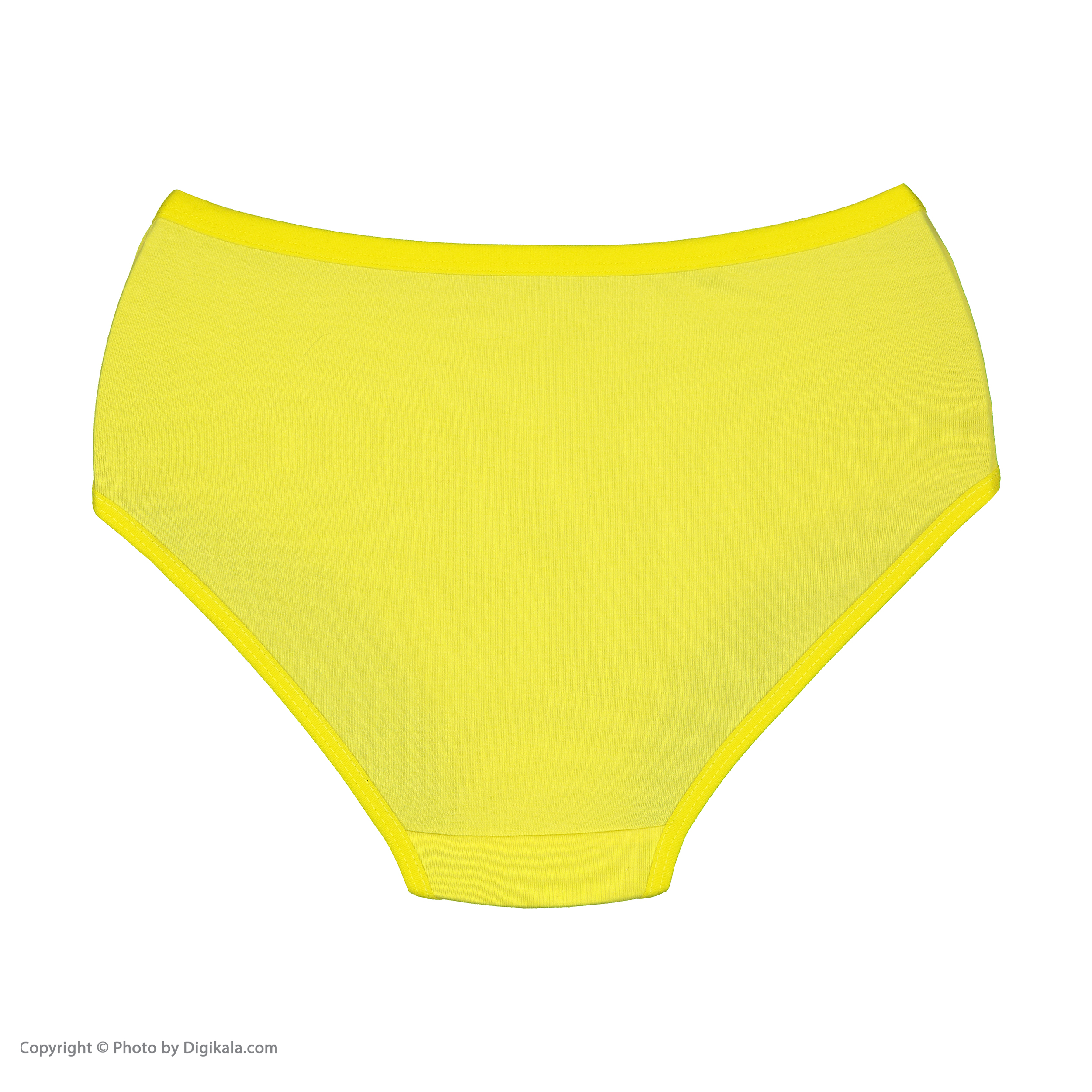 شورت زنانه برهان تن پوش مدل اسلیپ 5-03 رنگ زرد  -  - 4