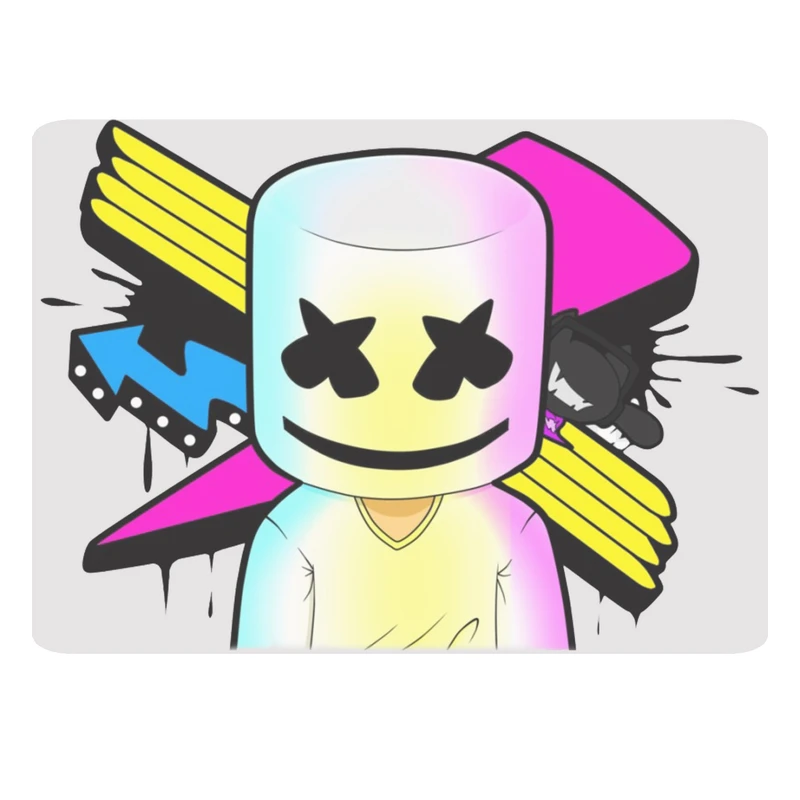 ماوس پد مدل استیکر کد 117 BBB