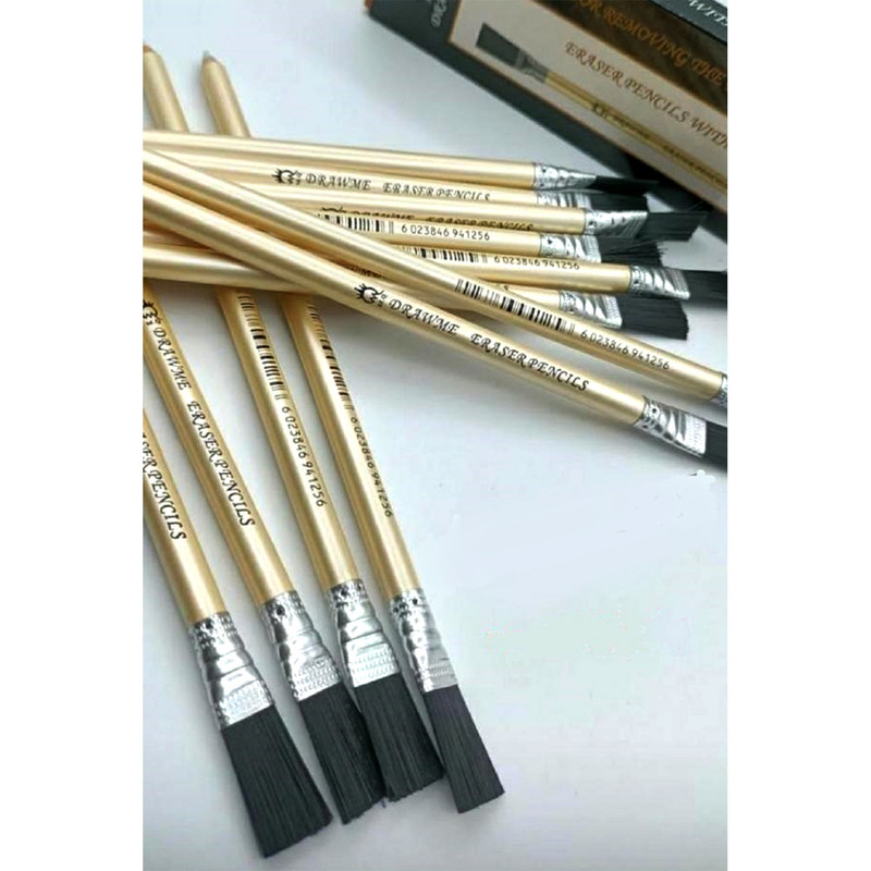 پاک کن مدادی ام کیو مدل فرچه دار - DRAW ME بسته 2 عددی