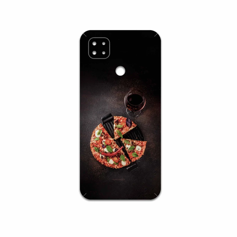 برچسب پوششی ماهوت مدل Pizza مناسب برای گوشی موبایل شیائومی Poco C31
