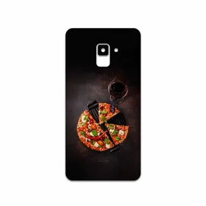 MAHOOT Pizza Cover Sticker for Samsung Galaxy A8 Plus 2018