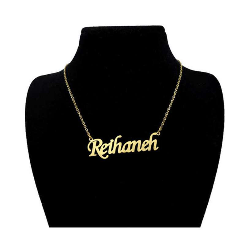 گردنبند نقره زنانه مدل ریحانه کد reyhaneh