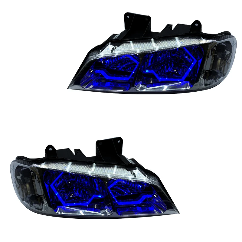 چراغ جلو خودرو گروه پژوهش صنعت مدرن مدل 3D-i8-B مناسب برای پژو پارس بسته دو عددی