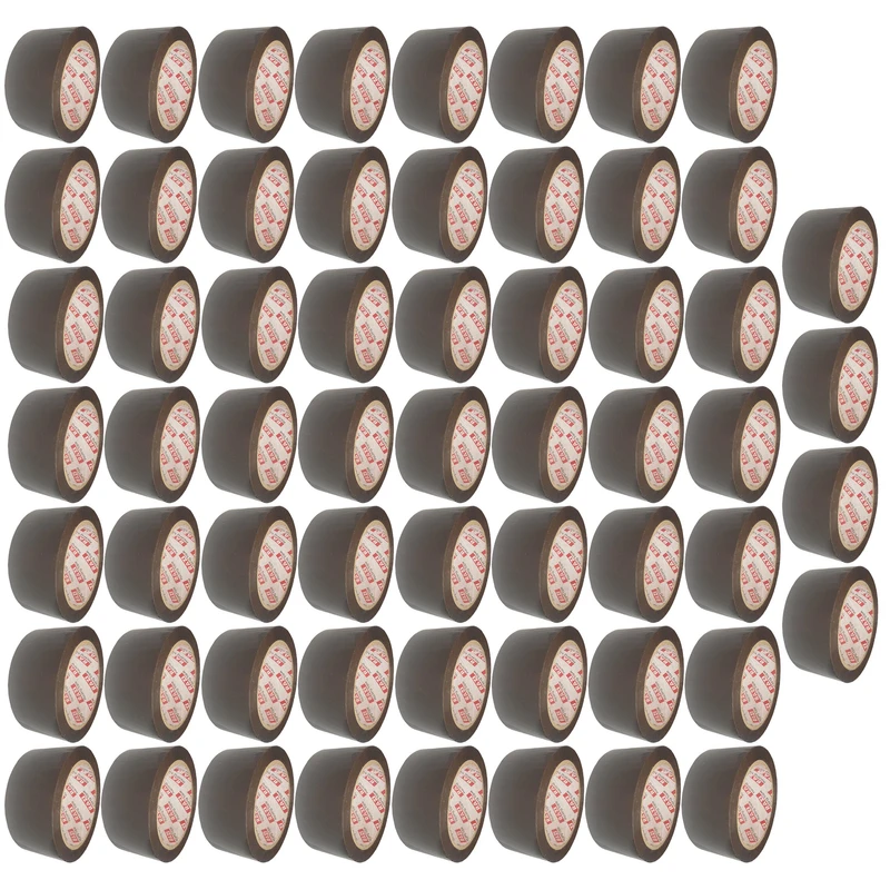 چسب پهن رازی کد F48mic.90YRD عرض 4.8 سانتی متر  بسته 60 عددی