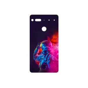 MAHOOT Smoke Rainbow Digital Art 1 Cover Sticker for Essential PH1