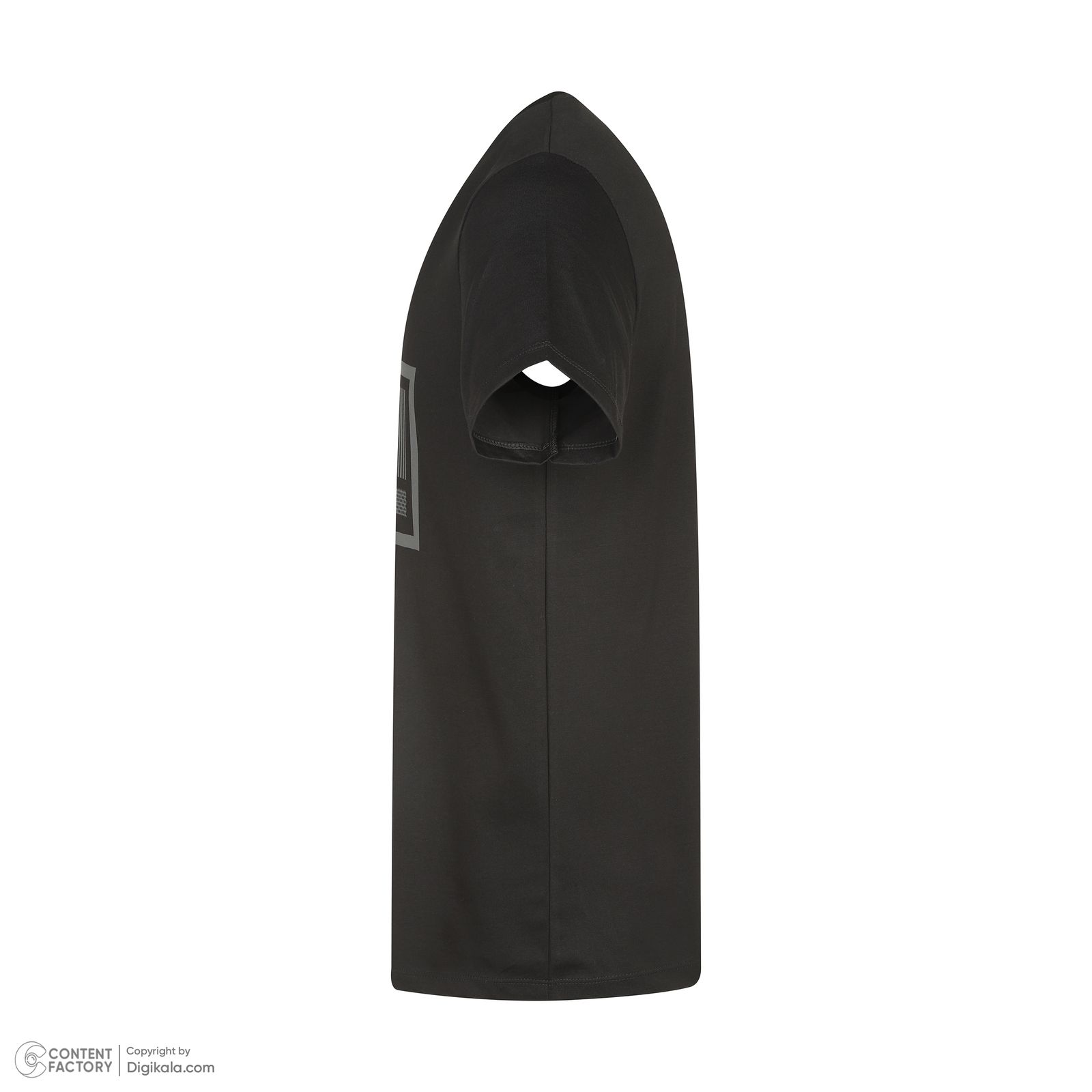 تی شرت آستین کوتاه مردانه باینت مدل 801-1 رنگ مشکی -  - 4