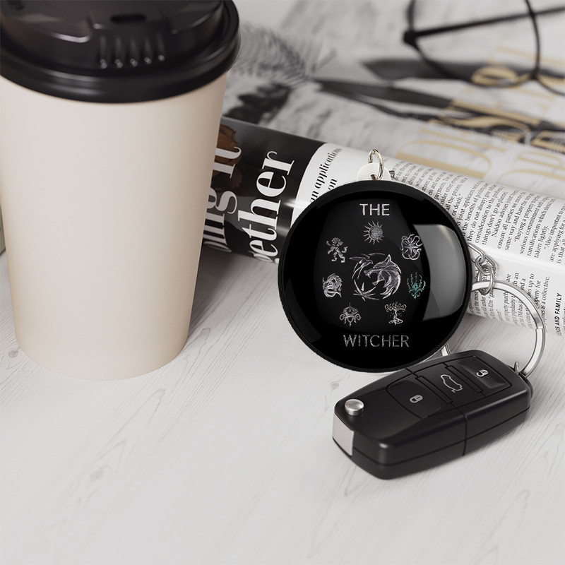 جاکلیدی خندالو مدل سریال ویچر Witcher کد 27422 جاکلیدی خندالو مدل سریال ویچر Witcher کد 27422