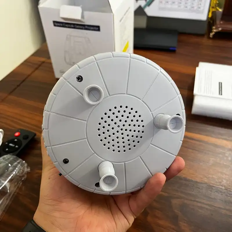 رقص نور لیزری مدل کهکشانی طرح سفینه مدل اسپیکر دار