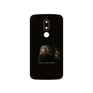 برچسب پوششی ماهوت مدل Portrait of an Indian Man مناسب برای گوشی موبایل موتورولا Moto M