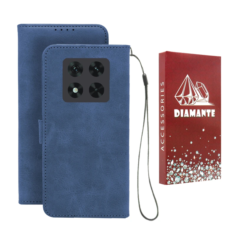 کیف کلاسوری دیامانته مدل Bandaviz Rd مناسب برای گوشی موبایل شیائومی Redmi Note 14 Pro Plus به همراه بند آویز