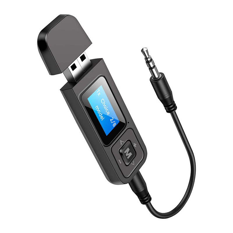 گیرنده و فرستنده بلوتوث صدا مدل T12 گیرنده و فرستنده بلوتوث صدا مدل T12