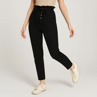 شلوار زنانه مدل مام استایل کتان کد 01