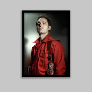 تابلو مدل برلین سریال خانه کاغذی Money Heist کد LA-G10638-2