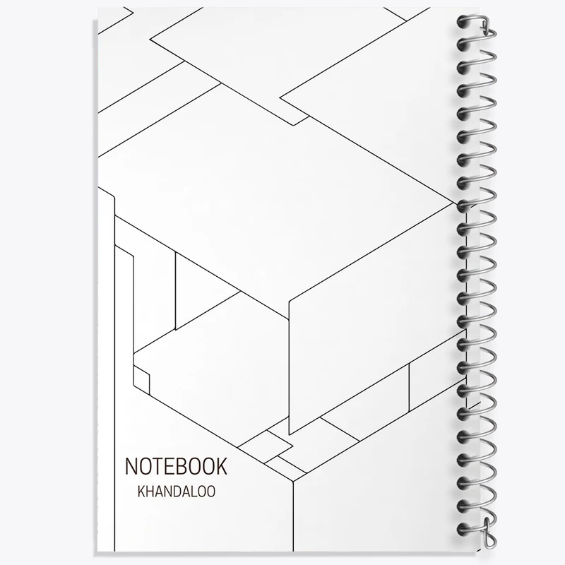 دفتر ژورنال نویسی 50 برگ خندالو مدل نقطه ای طرح مدرن کد N391