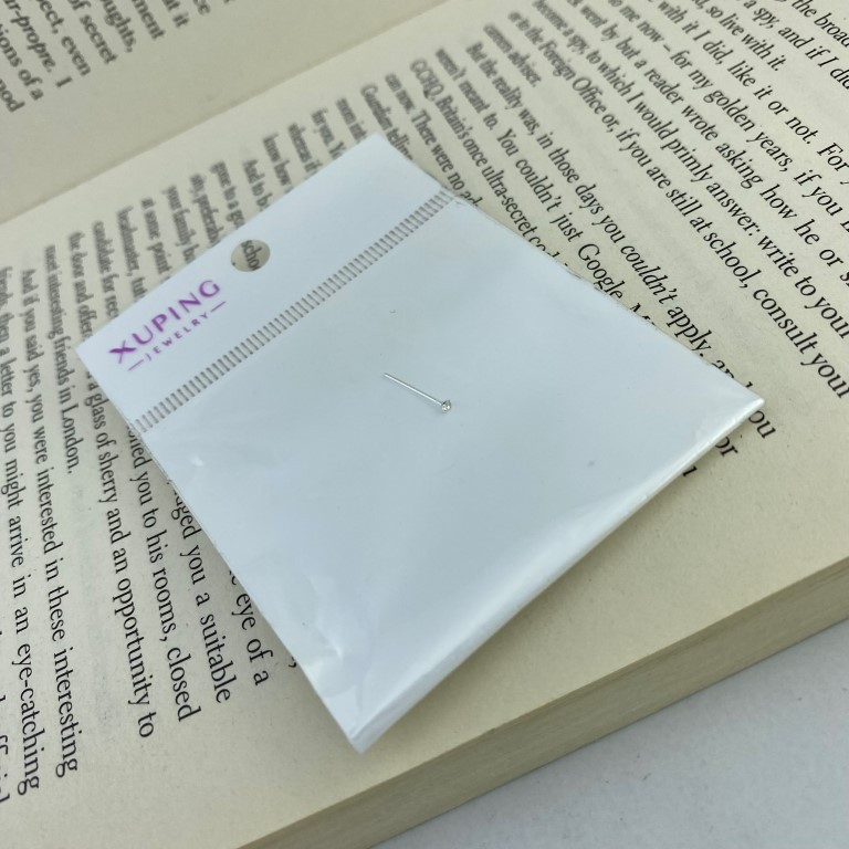 پیرسینگ بینی زنانه ژوپینگ مدل تک نگین کد P4013