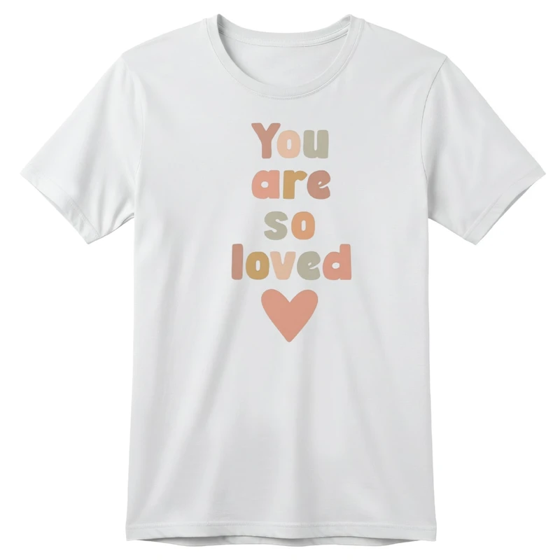 تی‌شرت آستین کوتاه بچگانه مدل نوشته عشق کد p1 