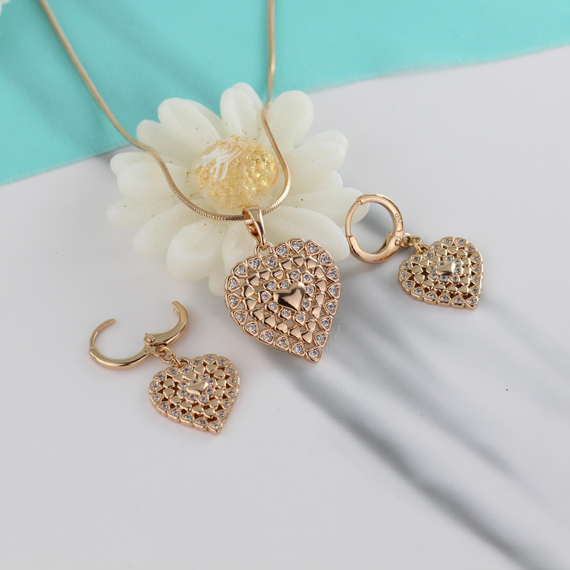 نیم ست زنانه ژوپینگ مدل قلب کد H174