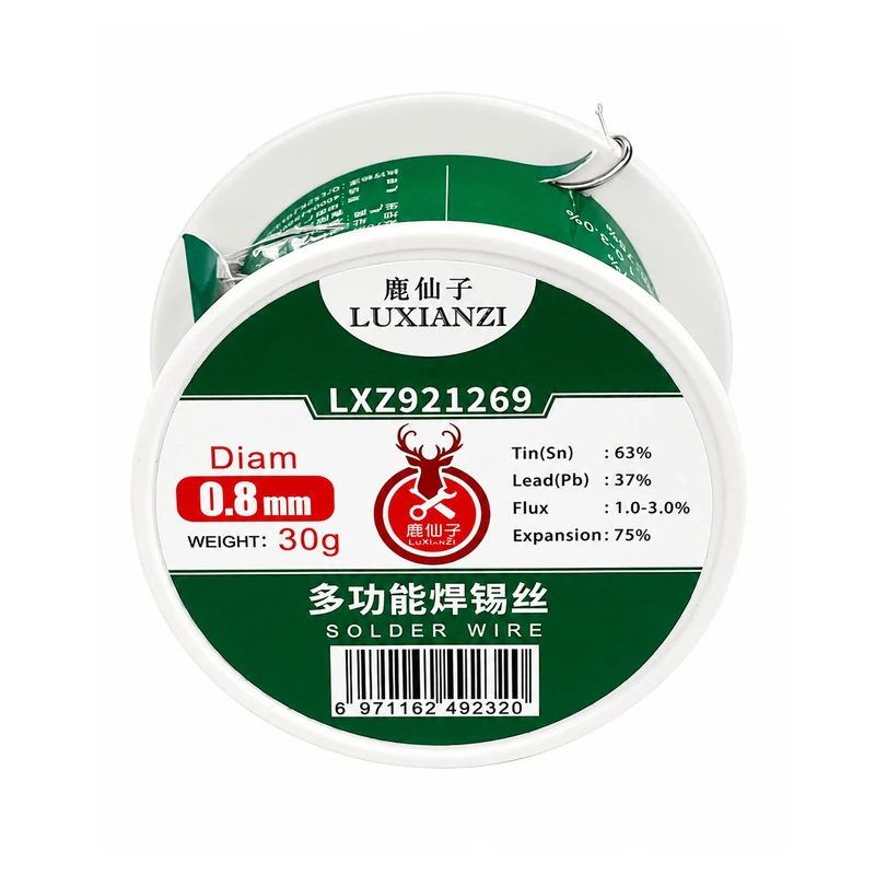 سیم لحیم لوکسانزی مدل LXZ921269-0.8mm کد 30g