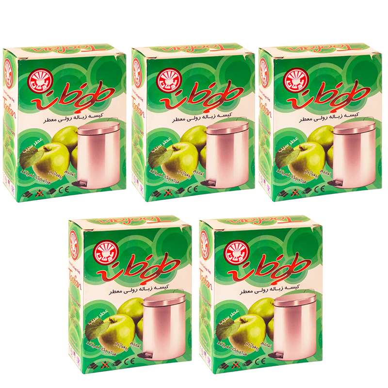 کیسه زباله طوفان کد x-243 مجموعه 5 عددی
