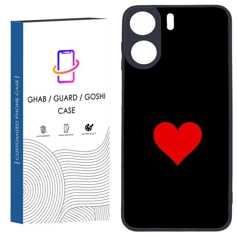 کاور قاب گارد گوشی طرح دخترانه کد 63 - TPU مناسب برای گوشی موبایل شیائومی Redmi 13C / Poco C65